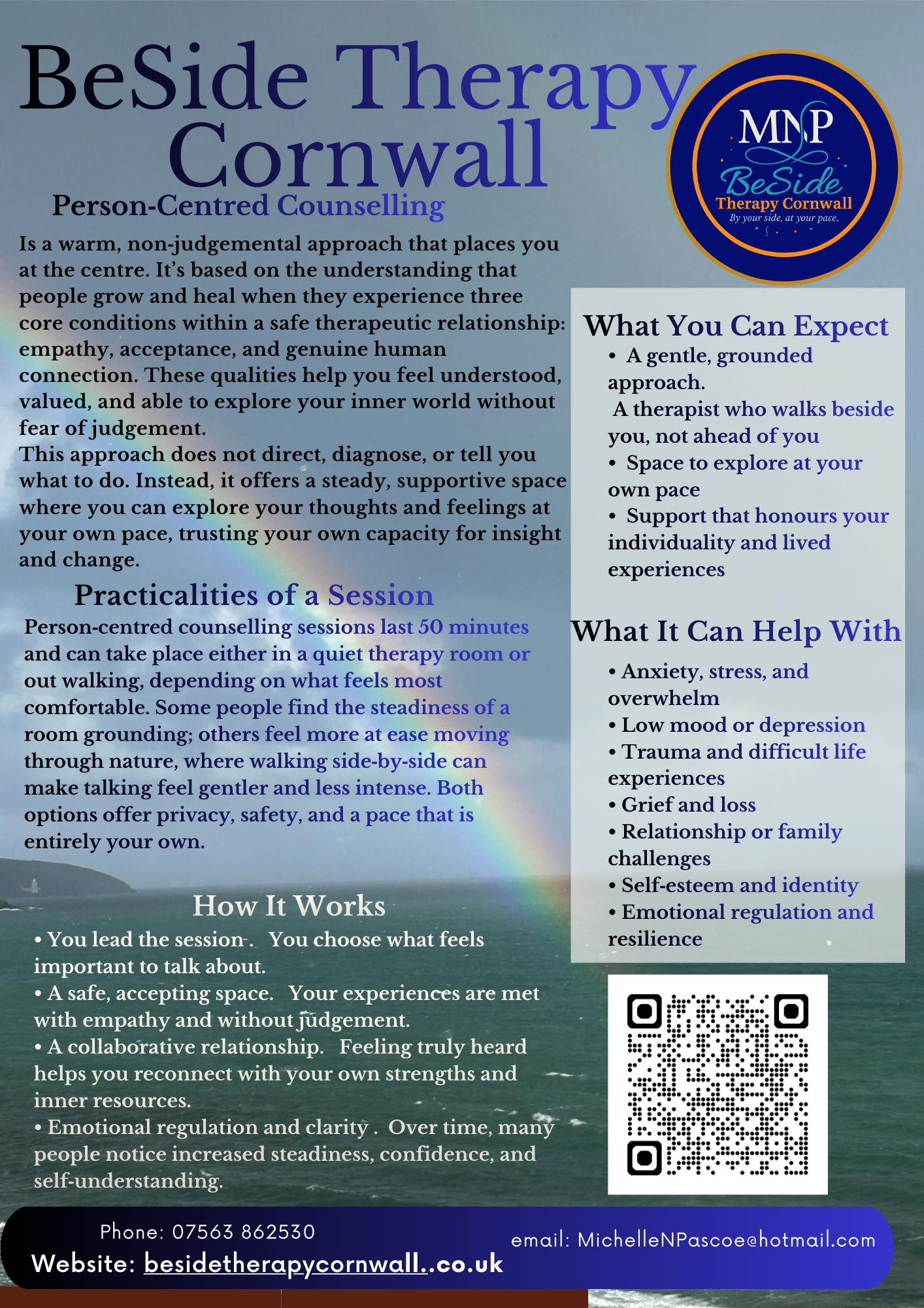 Person Centred Counselling Flyer
